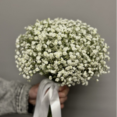 Букет невесты из Гипсофилы